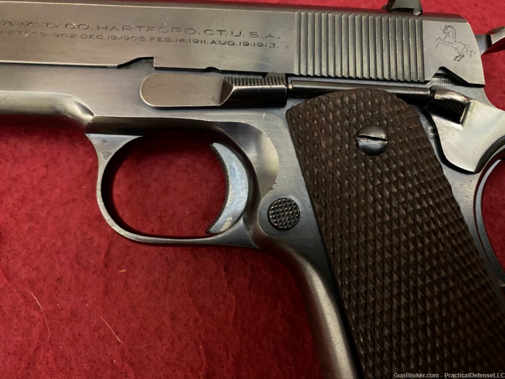 Excellent Colt Pre War Commercial ACE .22LR 1911 made in 1939-img-34