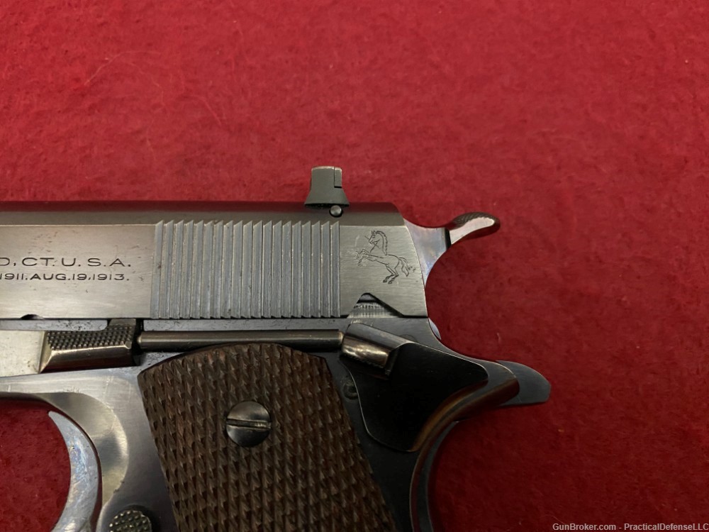 Excellent Colt Pre War Commercial ACE .22LR 1911 made in 1939-img-32