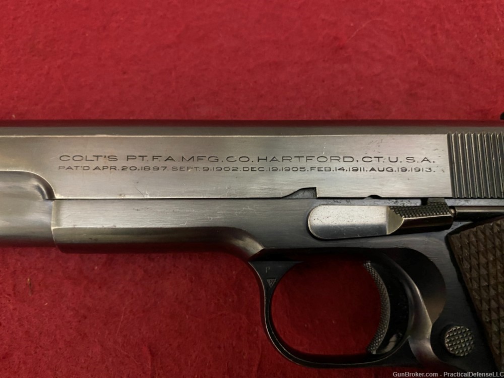 Excellent Colt Pre War Commercial ACE .22LR 1911 made in 1939-img-40