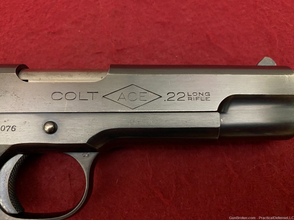 Excellent Colt Pre War Commercial ACE .22LR 1911 made in 1939-img-19