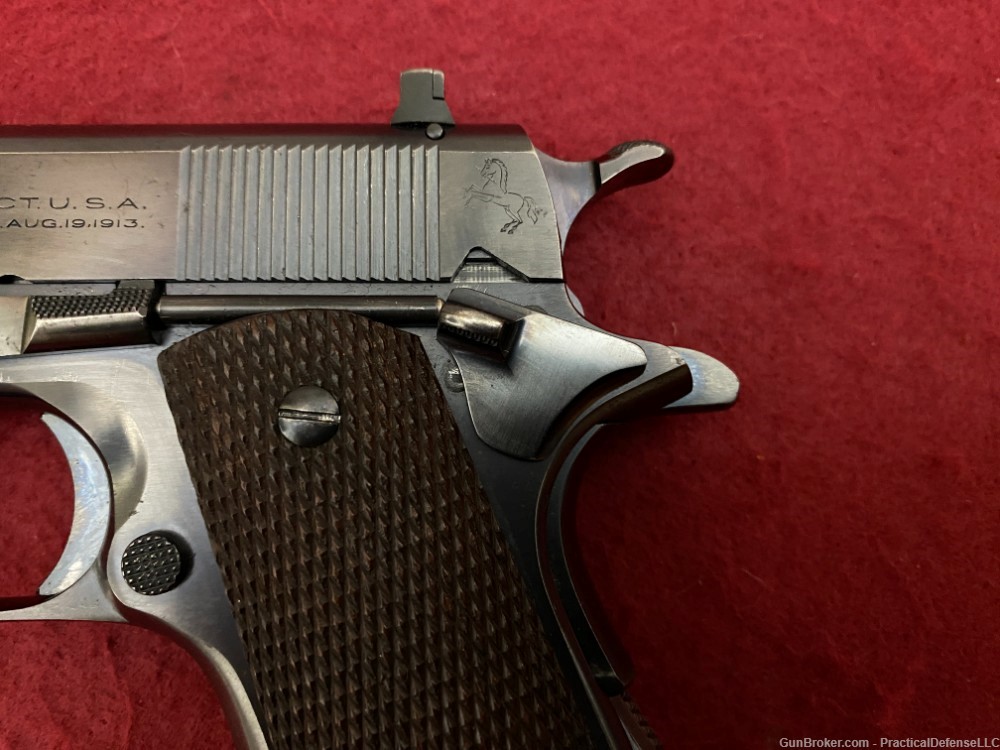 Excellent Colt Pre War Commercial ACE .22LR 1911 made in 1939-img-31