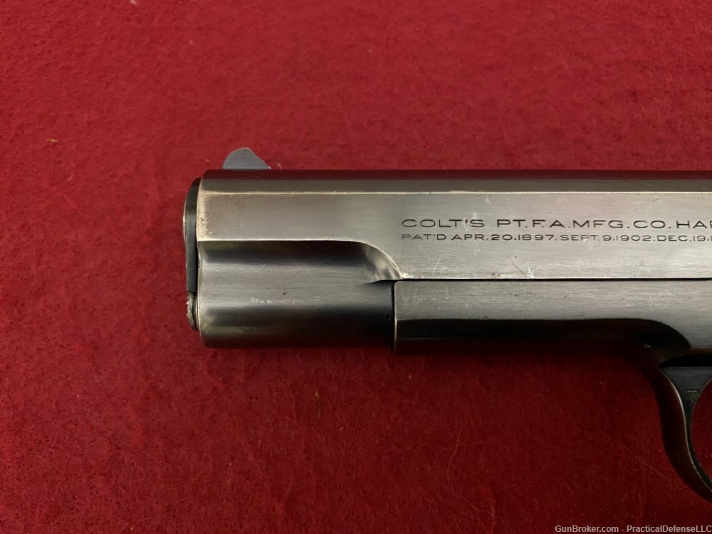 Excellent Colt Pre War Commercial ACE .22LR 1911 made in 1939-img-43