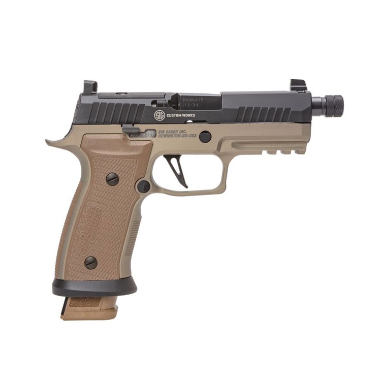 SIG SAUER P320AXG-Combat 9mm 4.6in 21rd Two-Tone Semi-Auto Pistol-img-1
