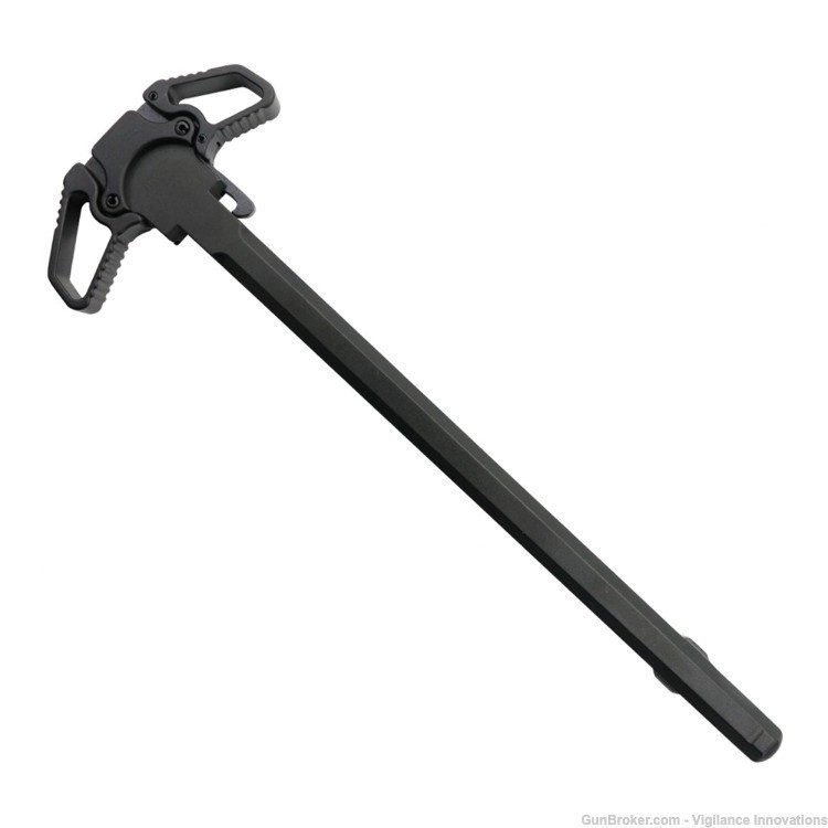 AR10 Ambidextrous Butterfly Black Charging Handle Ambi AR10 CHARG HANDLE-img-0
