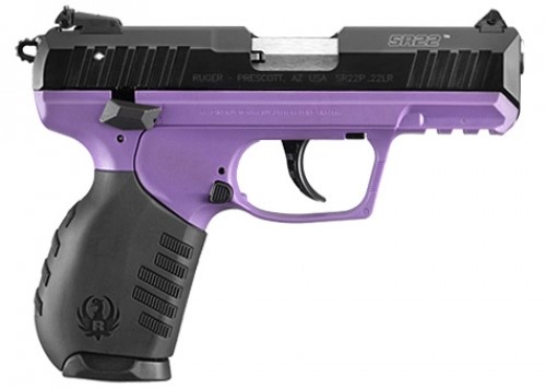 Ruger SR22 Lady Lilac 10+1 .22 LR  3.5" TALO Excl-img-0