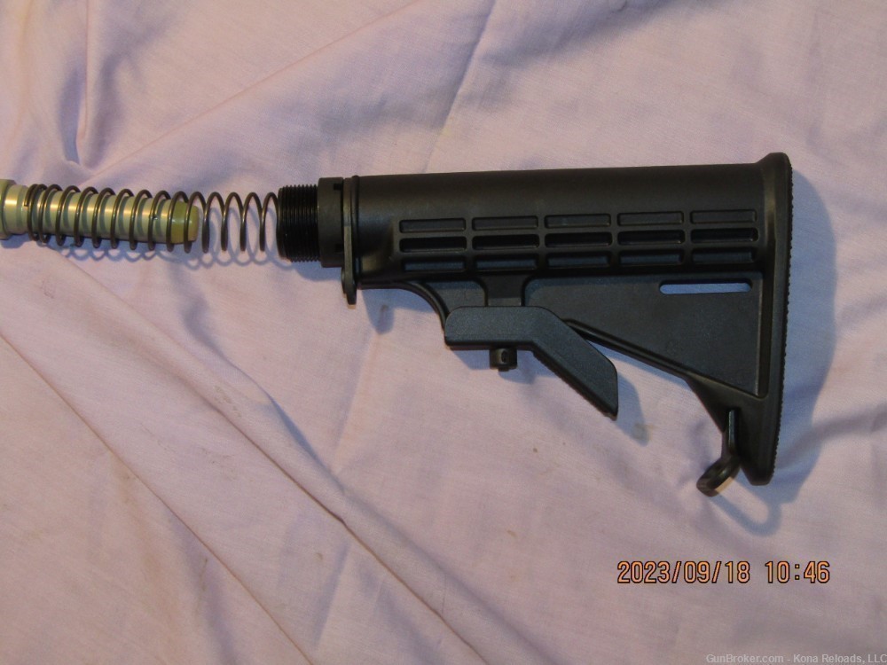 DSC AR-15 carbine butt stock with buffer and spring-img-0