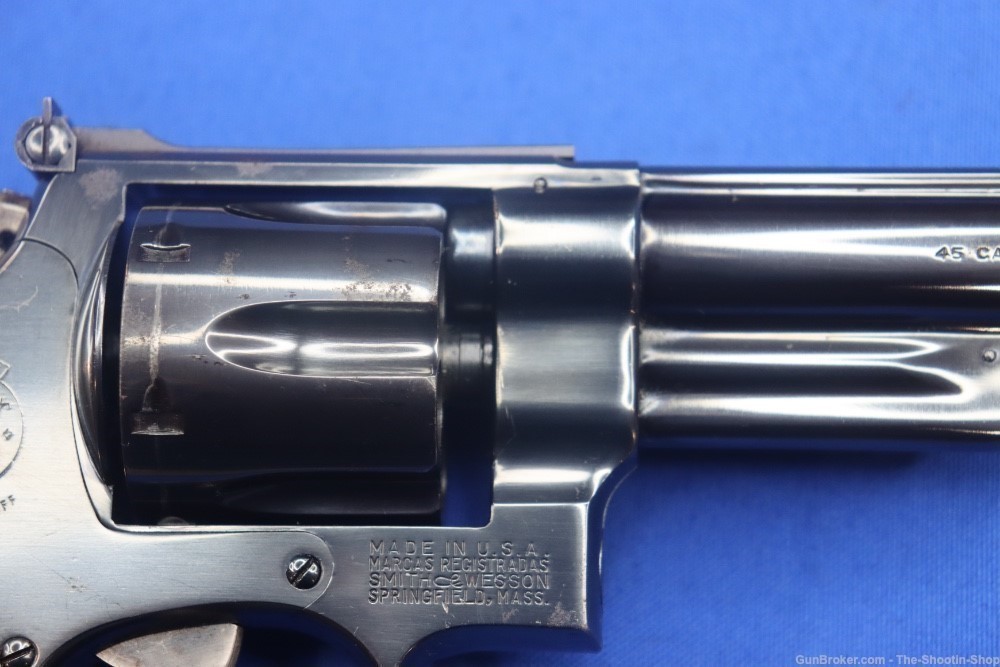Smith & Wesson Model 1955 Target MOD 25 Revolver 45ACP 6.5" S&W 6RD RARE DA-img-3