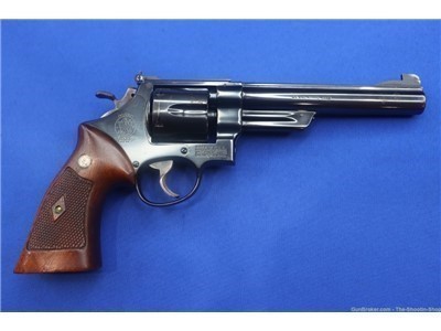 Smith & Wesson Model 1955 Target MOD 25 Revolver 45ACP 6.5" S&W 6RD RARE DA