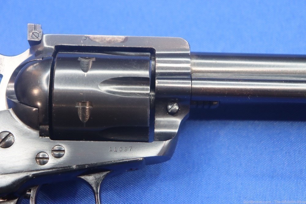 Ruger Model Blackhawk Revolver Early Flat Top 1957 MFG Single Action 357MAG-img-8