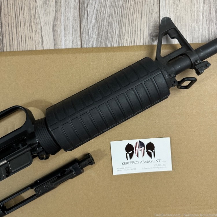 Olympic Arms 2003 14.5” HBAR Retro A2 PRC AR15 5.56 Upper Receiver-img-4