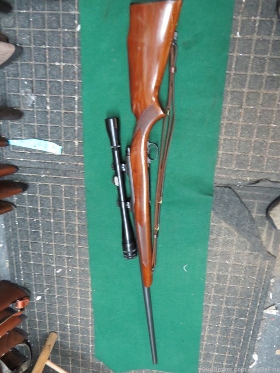Winchester M70 Pre 64  Varmint .243 w/ Scope-img-1
