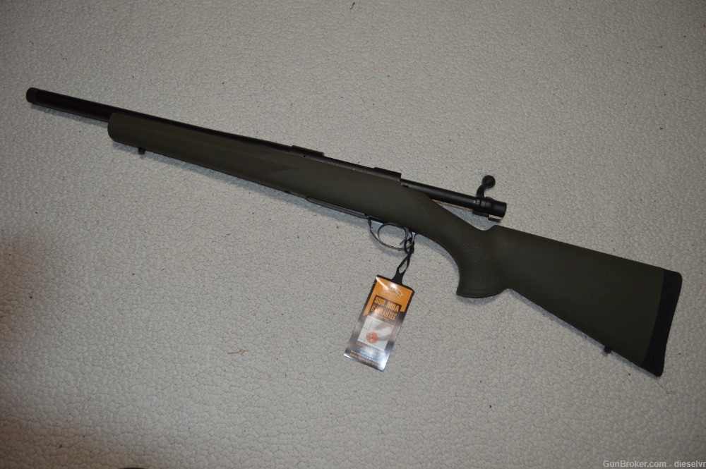 NIB Howa 1500 Tactical 16" Threaded 308 Winchester w/ OD Green Hogue Stock-img-3