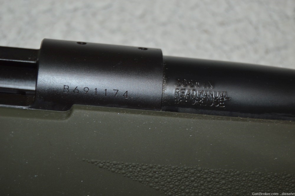 NIB Howa 1500 Tactical 16" Threaded 308 Winchester w/ OD Green Hogue Stock-img-9