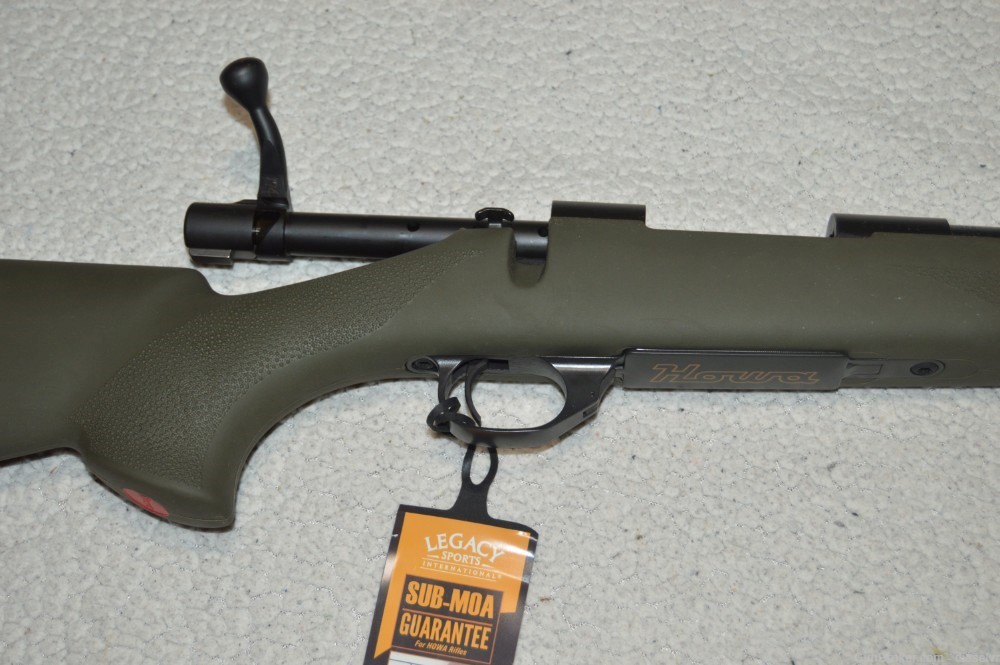 NIB Howa 1500 Tactical 16" Threaded 308 Winchester w/ OD Green Hogue Stock-img-5