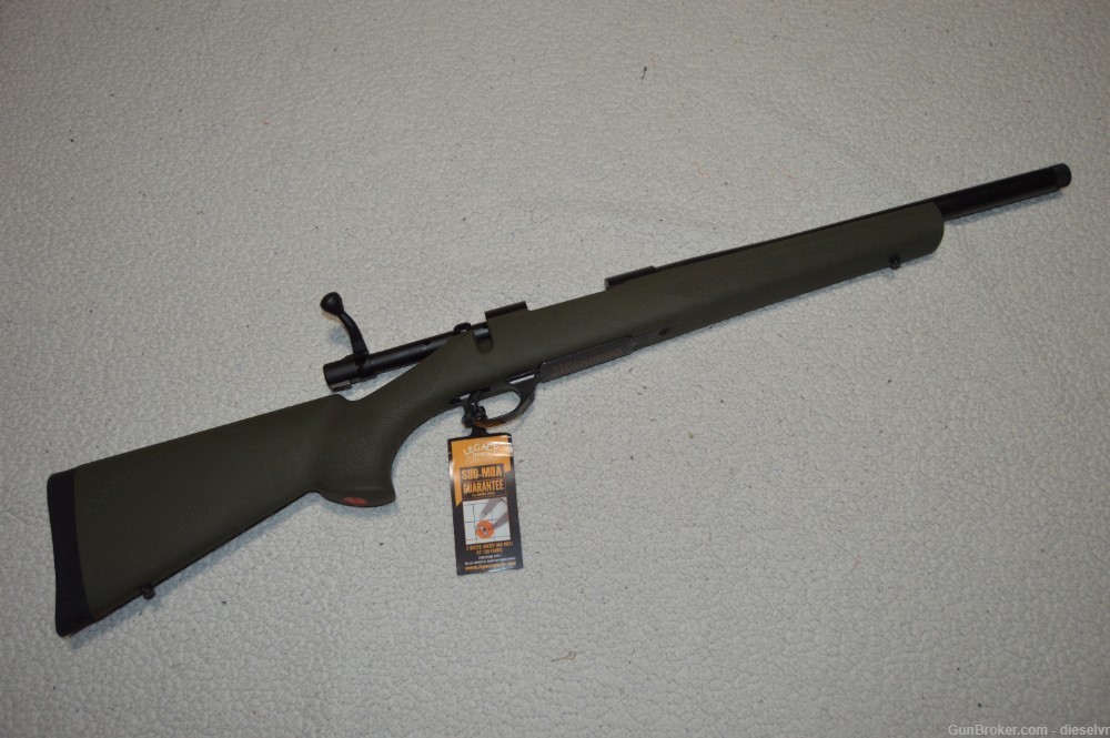 NIB Howa 1500 Tactical 16" Threaded 308 Winchester w/ OD Green Hogue Stock-img-2