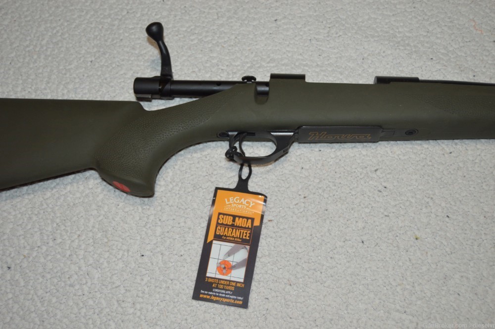 NIB Howa 1500 Tactical 16" Threaded 308 Winchester w/ OD Green Hogue Stock-img-6
