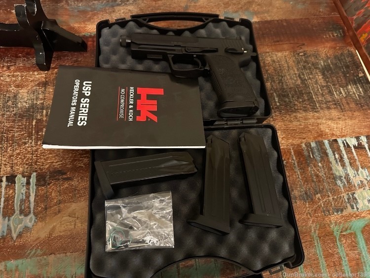 H&K USP Tactical V1 45ACP 4 mags!-img-6