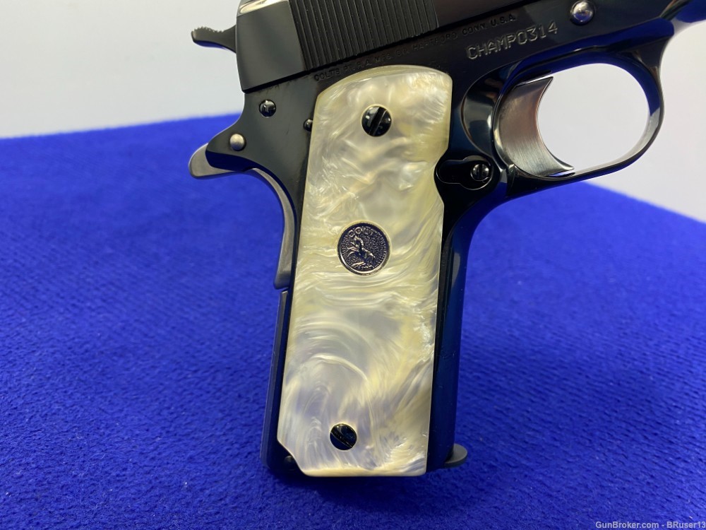 1997 Colt El Campeon .38 Super Blue/Stainless *1 of ONLY 550 EVER MADE*-img-33