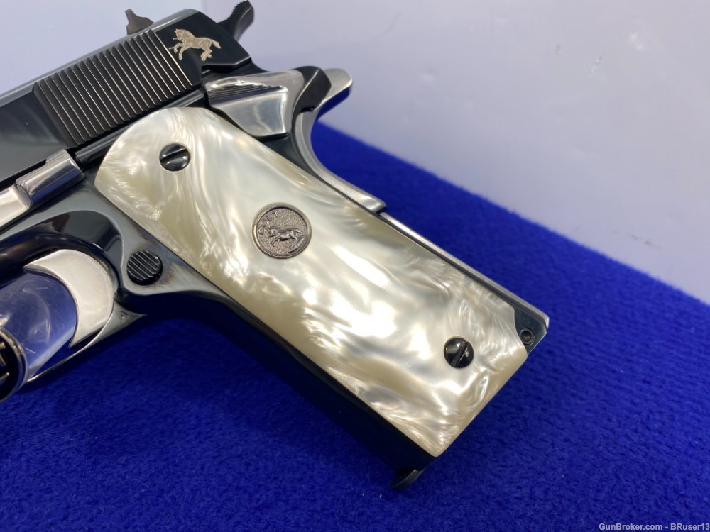 1997 Colt El Campeon .38 Super Blue/Stainless *1 of ONLY 550 EVER MADE*-img-5