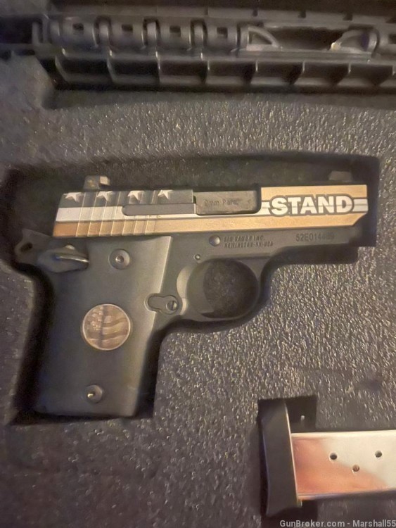 Sig sauer p938 United we stand special edition +orig case-img-3