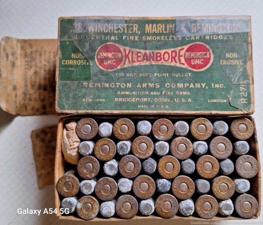 47 rounds .38 Winchester, Marlin & Remington Kleanbore-img-1