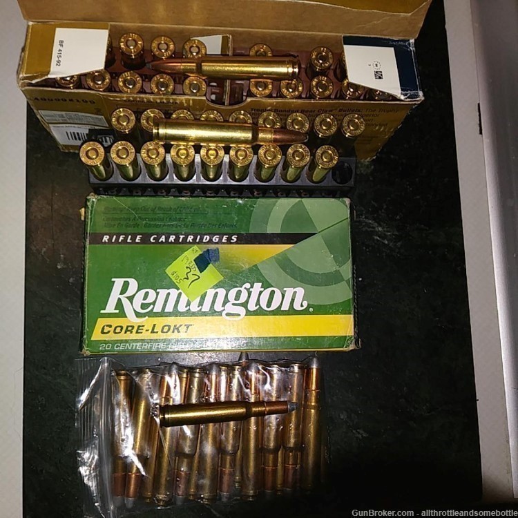 (99) rounds Factory loaded 338 Win mag, Rem, Fed, Win-img-4