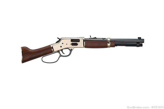 Henry .357/.38 MARES LEG LEVER ACTION BRASS SG-img-0