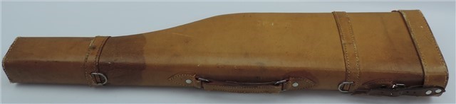 Vintage Hard Leather Rifle/Shotgun Case-img-1
