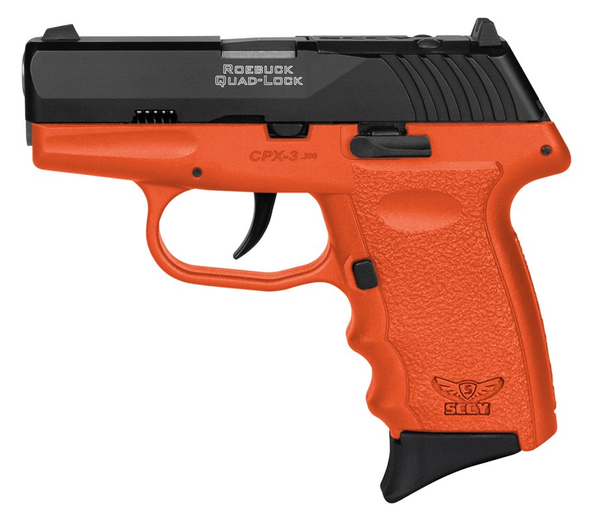 SCCY Industries CPX-3 380 ACP Pistol 2.96 Orange CPX3CBORRDRG3-img-1