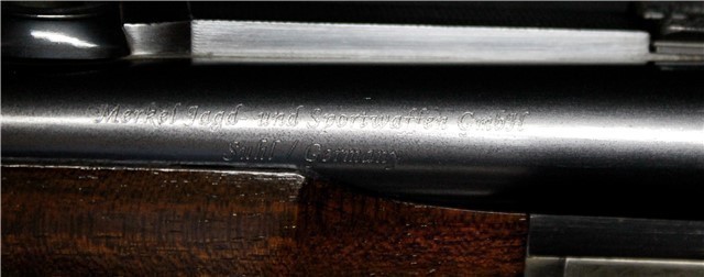 Merkel 961L Double Rifle Drilling 9.3 x 9.3/20 Ga.-img-13
