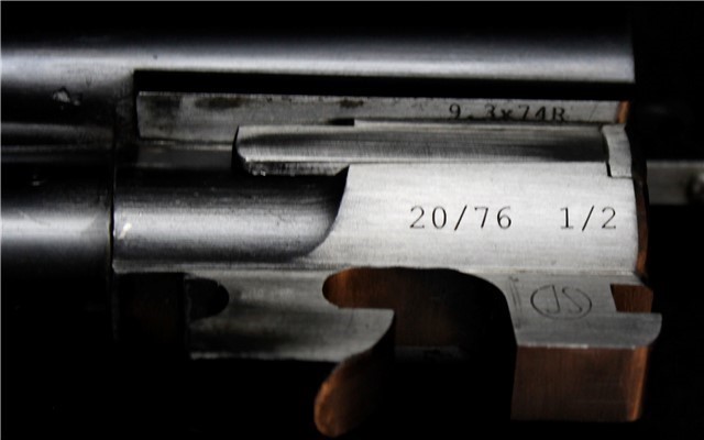 Merkel 961L Double Rifle Drilling 9.3 x 9.3/20 Ga.-img-23