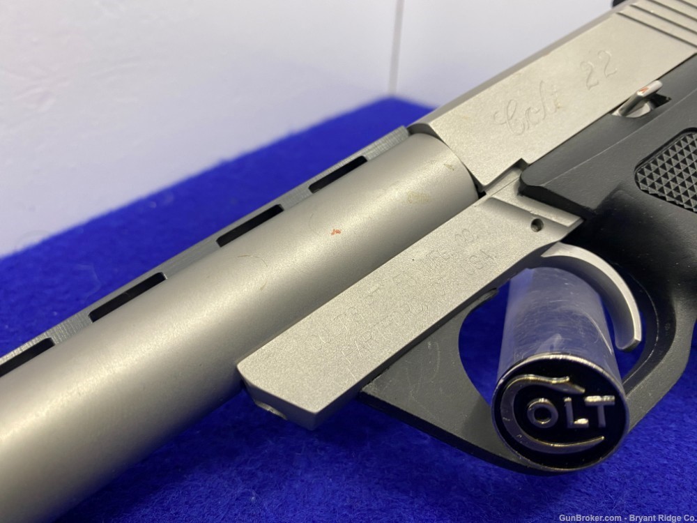 1995 Colt Auto 22 .22LR Stainless 4.5" *SCARCE LIMITED PRODUCTION COLT*-img-11