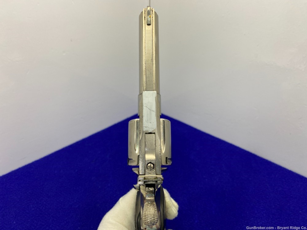 1971 Colt Python .357 Mag 4" *DESIRABLE NICKEL FINISH MODEL*-img-29