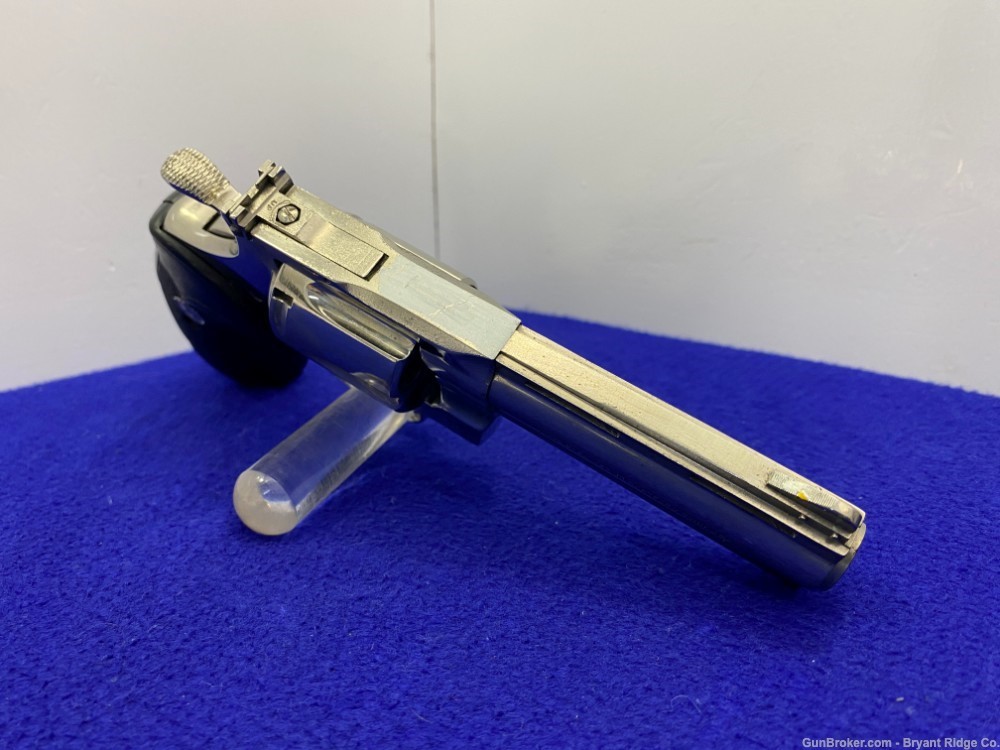 1971 Colt Python .357 Mag 4" *DESIRABLE NICKEL FINISH MODEL*-img-10