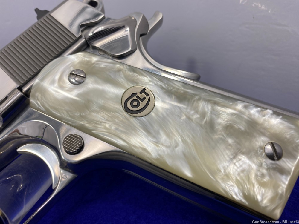 1991 Colt El Capitan .38 Super Bright Stainless *ONE OF 500 EVER MADE RARE*-img-10