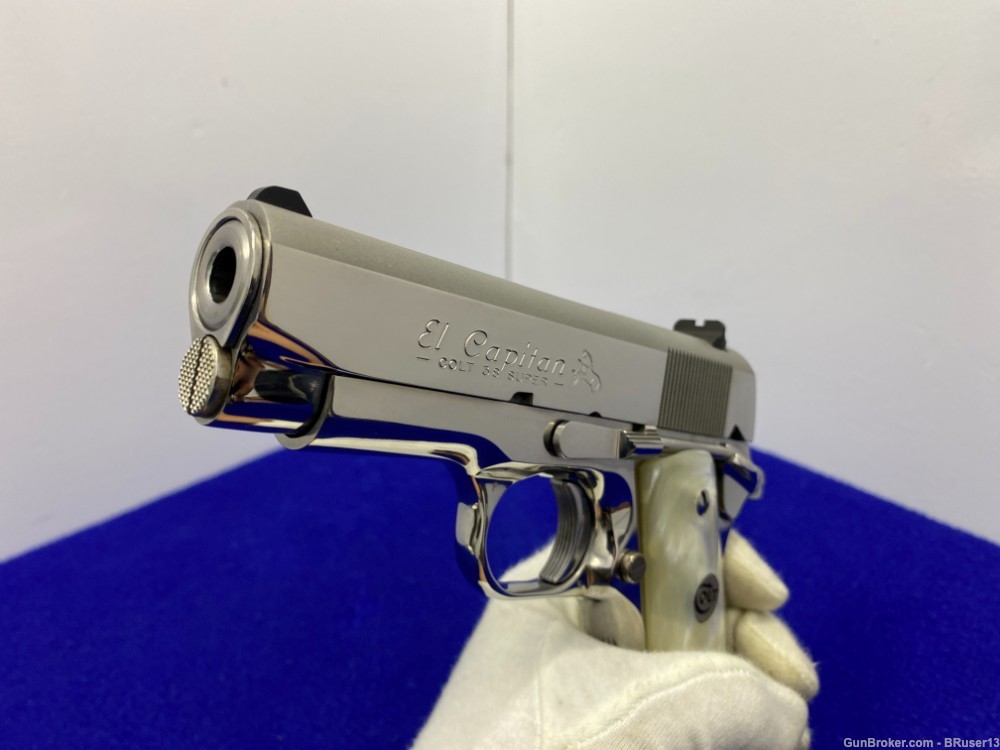 1991 Colt El Capitan .38 Super Bright Stainless *ONE OF 500 EVER MADE RARE*-img-37