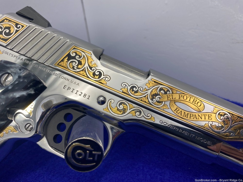 Colt 1911 El Potro Rampante II *ONE OF 501* Ultra Rare & Desirable Piece!-img-23