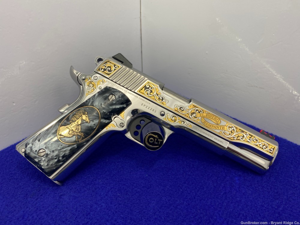 Colt 1911 El Potro Rampante II *ONE OF 501* Ultra Rare & Desirable Piece!-img-17