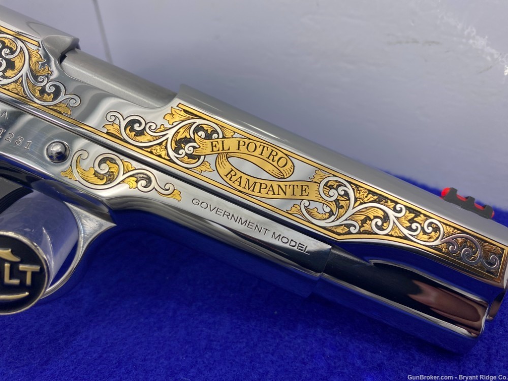 Colt 1911 El Potro Rampante II *ONE OF 501* Ultra Rare & Desirable Piece!-img-24