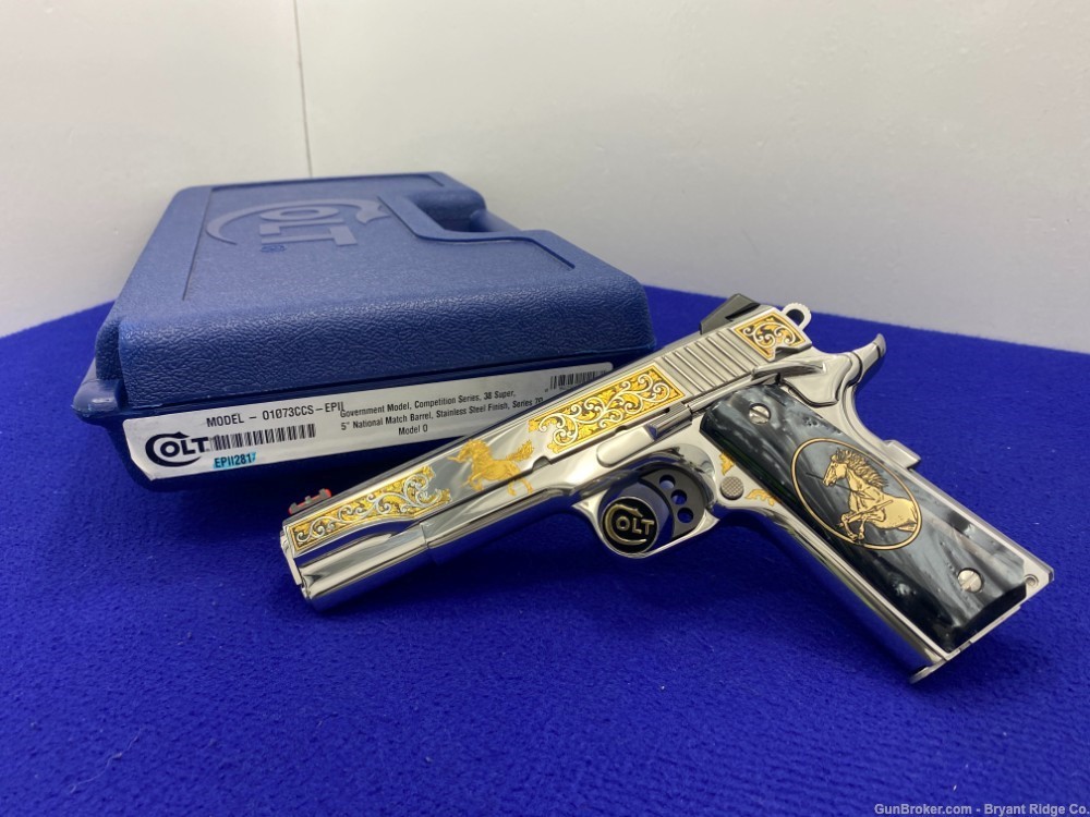 Colt 1911 El Potro Rampante II *ONE OF 501* Ultra Rare & Desirable Piece!-img-2