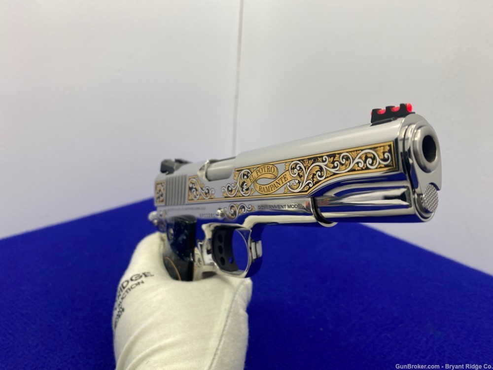 Colt 1911 El Potro Rampante II *ONE OF 501* Ultra Rare & Desirable Piece!-img-36