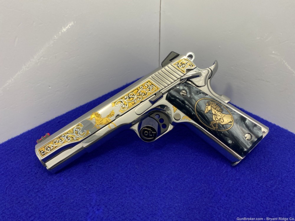 Colt 1911 El Potro Rampante II *ONE OF 501* Ultra Rare & Desirable Piece!-img-4