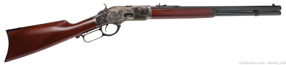 Beautiful Lever Action Cimarron 1873 Short .357mag/38 spl NIB Awesome Rifle-img-0