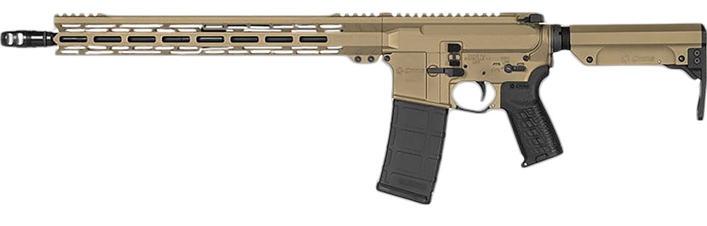 CMMG Resolute MK4 300 Blackout Rifle 16.10 Coyote Tan Cerakote 30A12E8CT-img-1