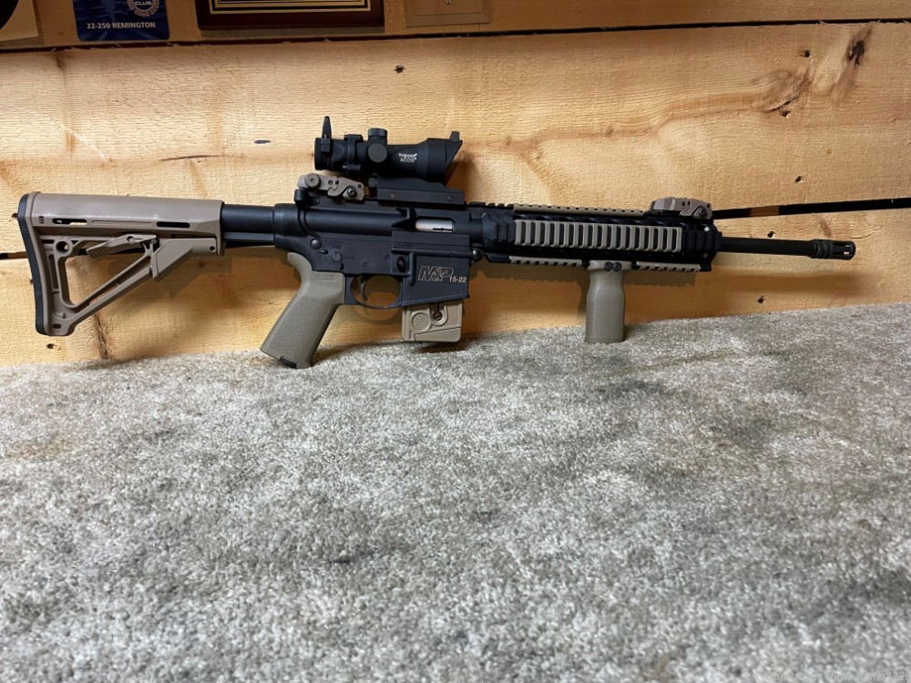 Smith &Wesson M&P 15-22  M&P15-22 sport USED FDE-img-0