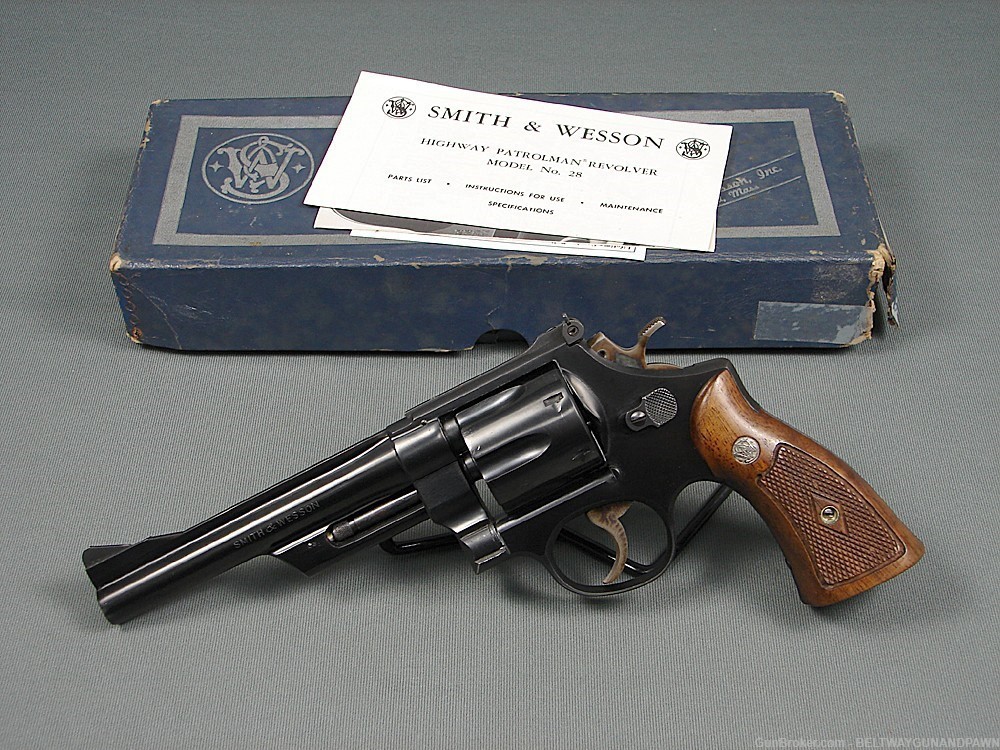 S&W Smith & Wesson 28-2 357Mag 6" Hwy Patrol w/Box-img-0