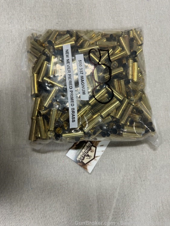 357 Brass New  Factory primed 500 count-img-0