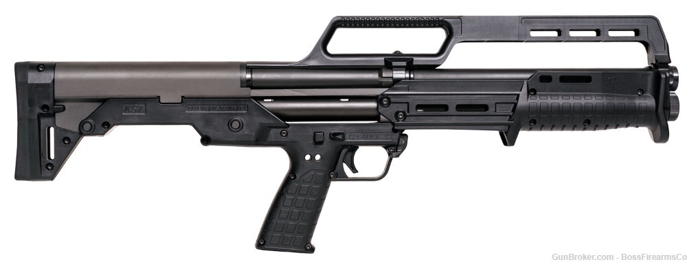 Kel-Tec KS7 3" 12ga Pump Action Shotgun 18.5" Black 6rd KS7BLK-img-1