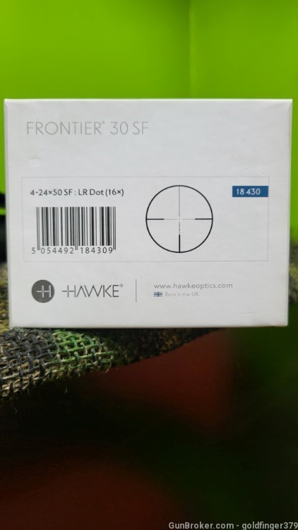 HAWKE FRONTIER SF 4-24X50 LR DOT w/ zero stop-img-3
