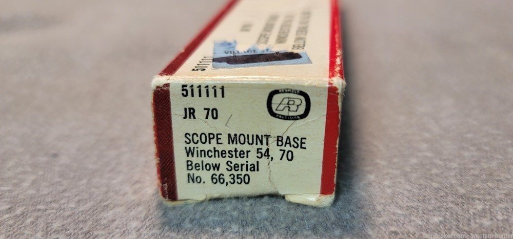 Winchester Model 70 scope bases.-img-2